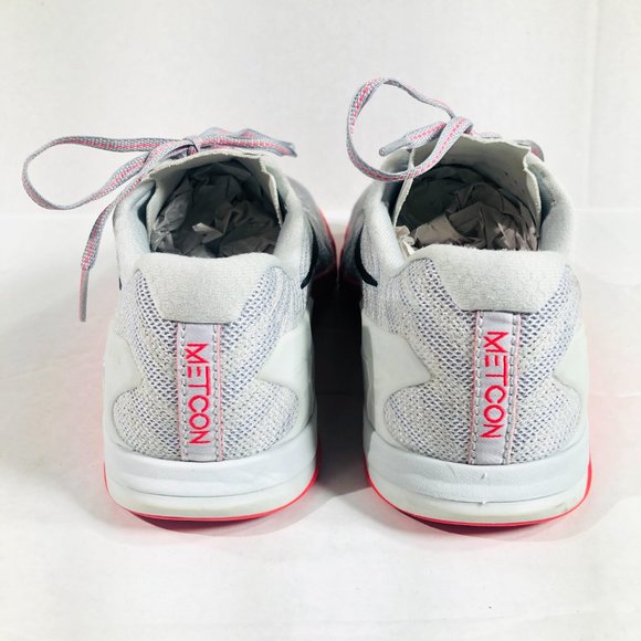 Nike Metcon 3 Wolf Grey Racer Pink Training Shoes - 849807-008 Women's US Size 9 - Picture 5 of 10